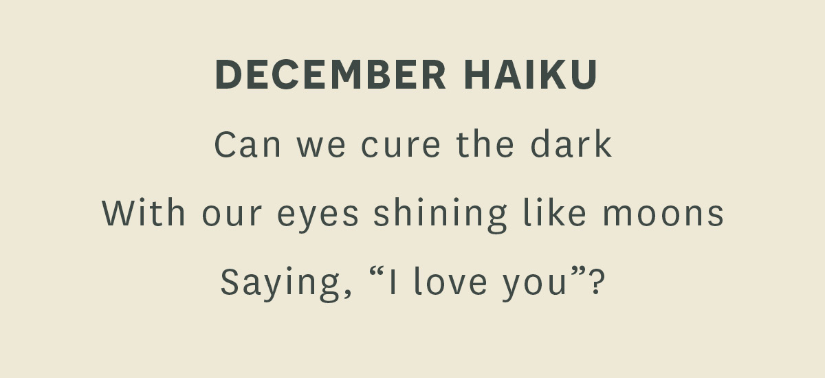 December Haiku