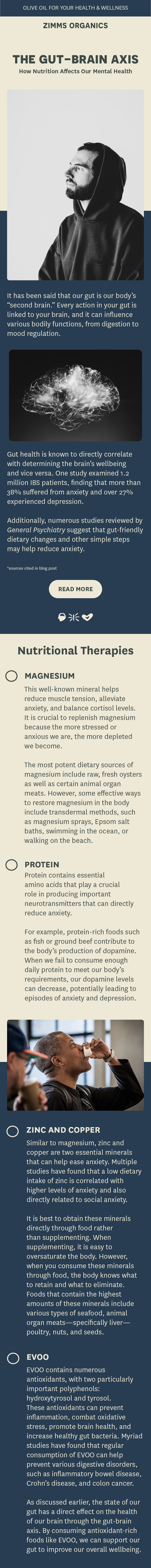 It has been said that our gut is our body’s “second brain.” Every action in your gut is linked to your brain, and it can influence various bodily functions, from digestion to mood regulation.